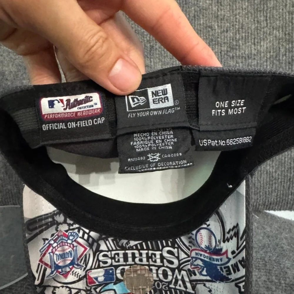 New Era 39THIRTY Boston Red Sox 2013 World Series Champions Hat Grey OSFM